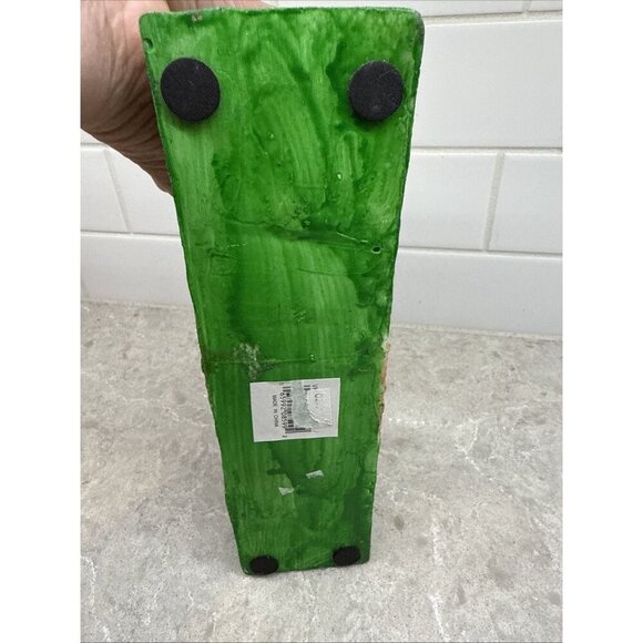 Easter jubilee bunnies swinging. Designed and sculpted by Jaimy. Like New! - Picture 7 of 7